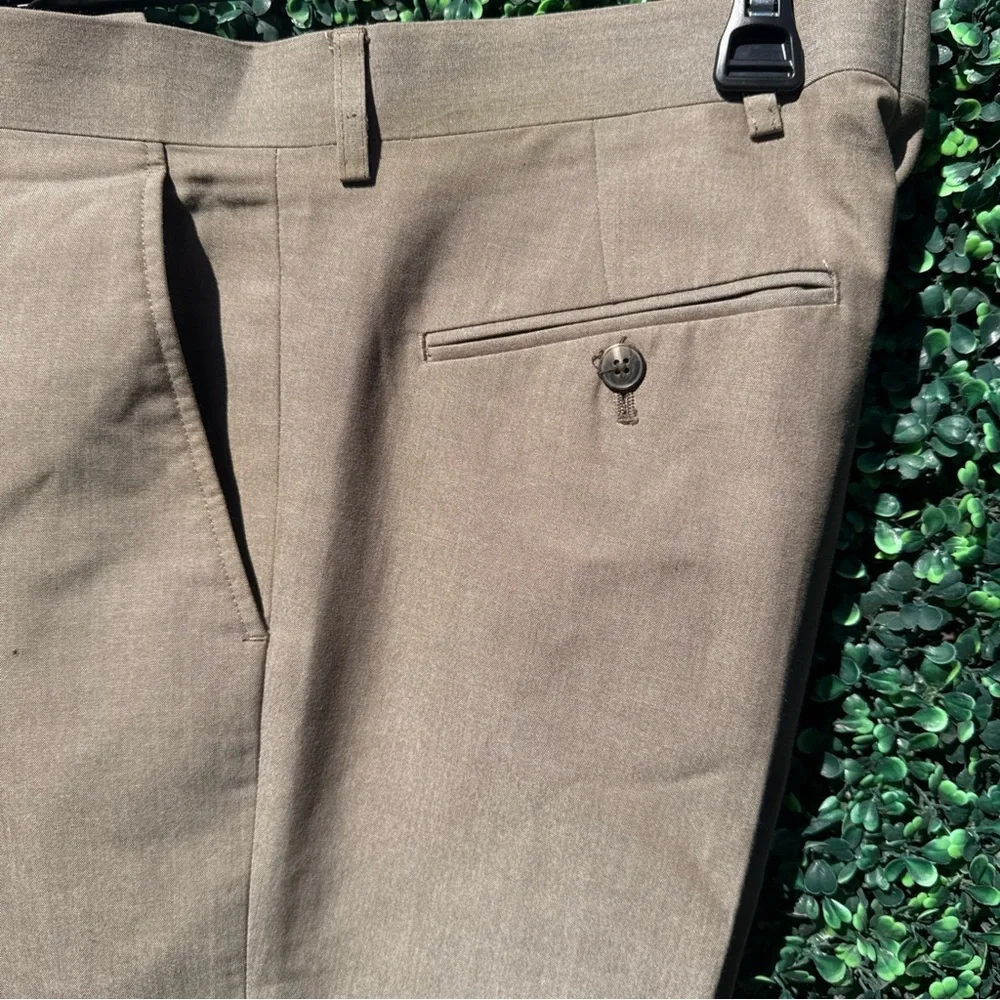 JF J.Ferrar Classic Khaki Dress Pants